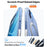 TORRAS Ostand Q3 Spin Series For iPhone 17 Case Compatible with MagSafe Rotating Kickstand PC + TPU Phone Cover - Transparent - 7