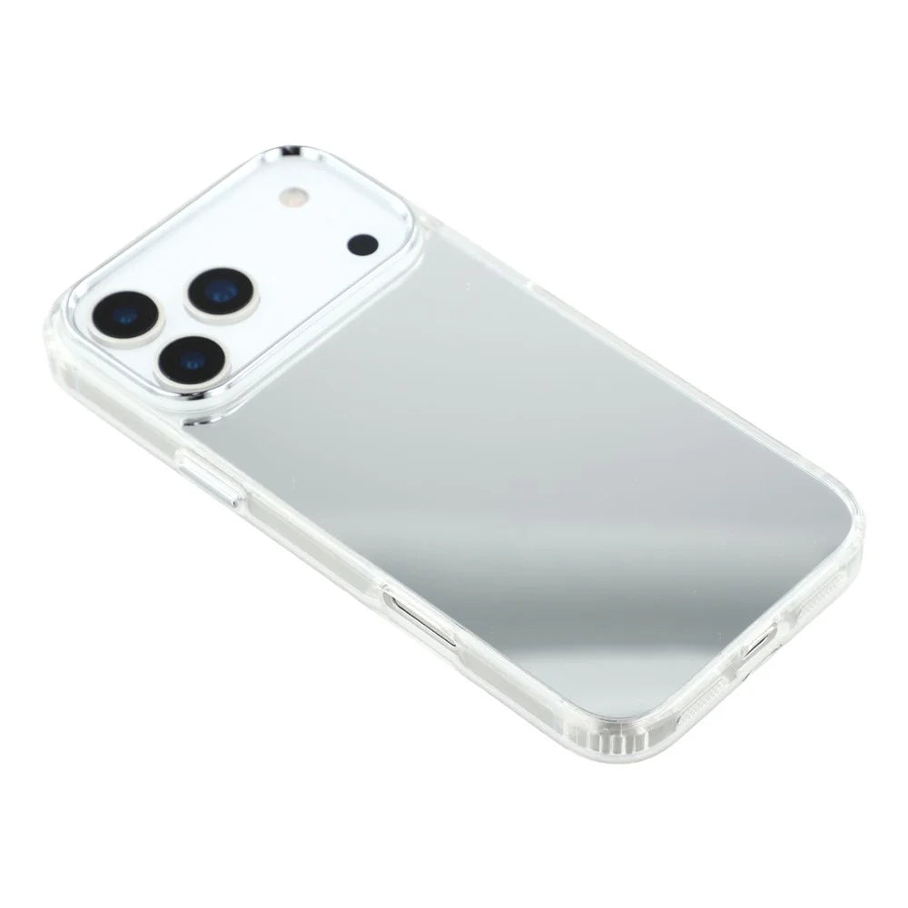 For iPhone 18 Pro Max / 17 Pro Max Case Electroplating Mirror Design Shockproof TPU + Acrylic Phone Cover - 3