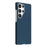 X-LEVEL For Samsung Galaxy S25 Ultra Magnetic Case Carbon Nanofiber + Metal Lens Frame Phone Cover - Blue - 1