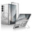 XUNDD For Samsung Galaxy Z Fold6 5G Magnetic Case Kickstand PC Cover with Tempered Glass - 1