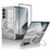XUNDD For Samsung Galaxy Z Fold7 5G Magnetic Case Kickstand PC Cover with Tempered Glass - 1