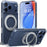 TORRAS Ostand O3 Fitness Series For iPhone 17 Pro Max Case Compatible with MagSafe TPU PC Kickstand Phone Cover - Transparent - 1