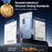 TORRAS Ostand O1 Guardian Series For iPhone 17 Magnetic Case Rotating Kickstand TPU + PC Phone Cover - Transparent - 7