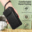 For Samsung Galaxy S25 FE Case with Multi-Card Holder and Strap PU Leather Phone Cover Stand - Black - 4