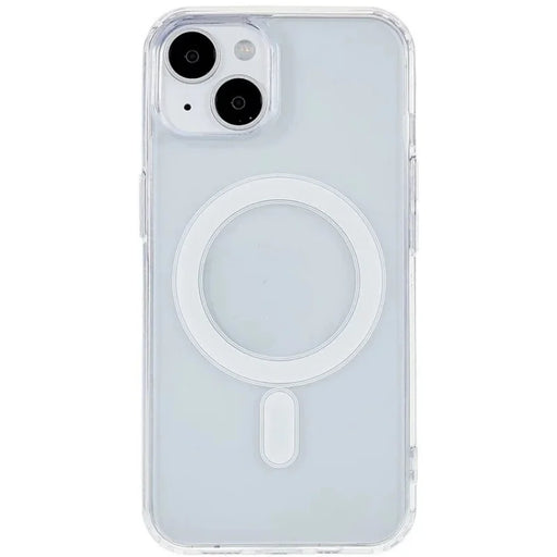 WANLONFENG For iPhone 15 Clear Case  LM1 Series Compatible with MagSafe with 2Pcs Screen Films (Big Lens Hole) - Transparent - 2