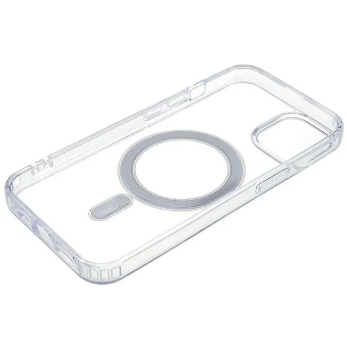 WANLONFENG For iPhone 15 Clear Case  LM1 Series Compatible with MagSafe with 2Pcs Screen Films (Big Lens Hole) - Transparent - 6