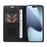 YIKATU For iPhone 18 Pro / 17 Pro Wallet Case  YK-006 Magnetic Closure Leather Phone Cover Litchi Texture - Black - 2
