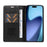 YIKATU For iPhone Air Wallet Case  YK-006 Magnetic Closure Leather Phone Cover Litchi Texture - Black - 2