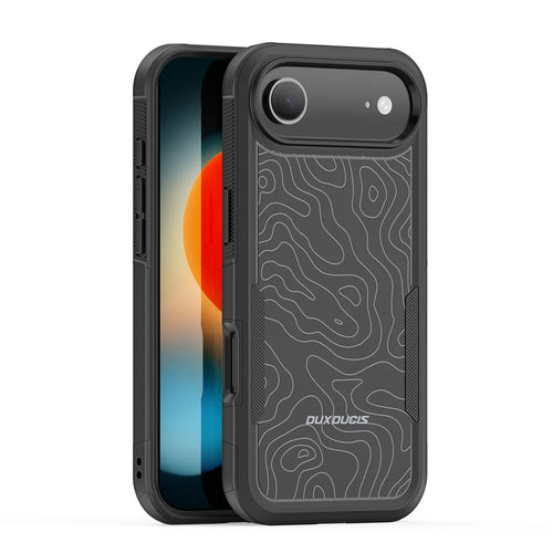DUX DUCIS For iPhone Air Magnetic Case  SHLD Series 10FT Drop Protection PC + TPU Phone Cover - Contour?Pattern - 1