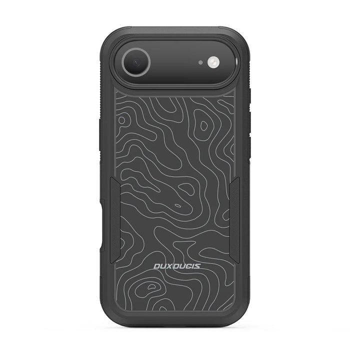 DUX DUCIS For iPhone Air Magnetic Case  SHLD Series 10FT Drop Protection PC + TPU Phone Cover - Contour?Pattern - 2