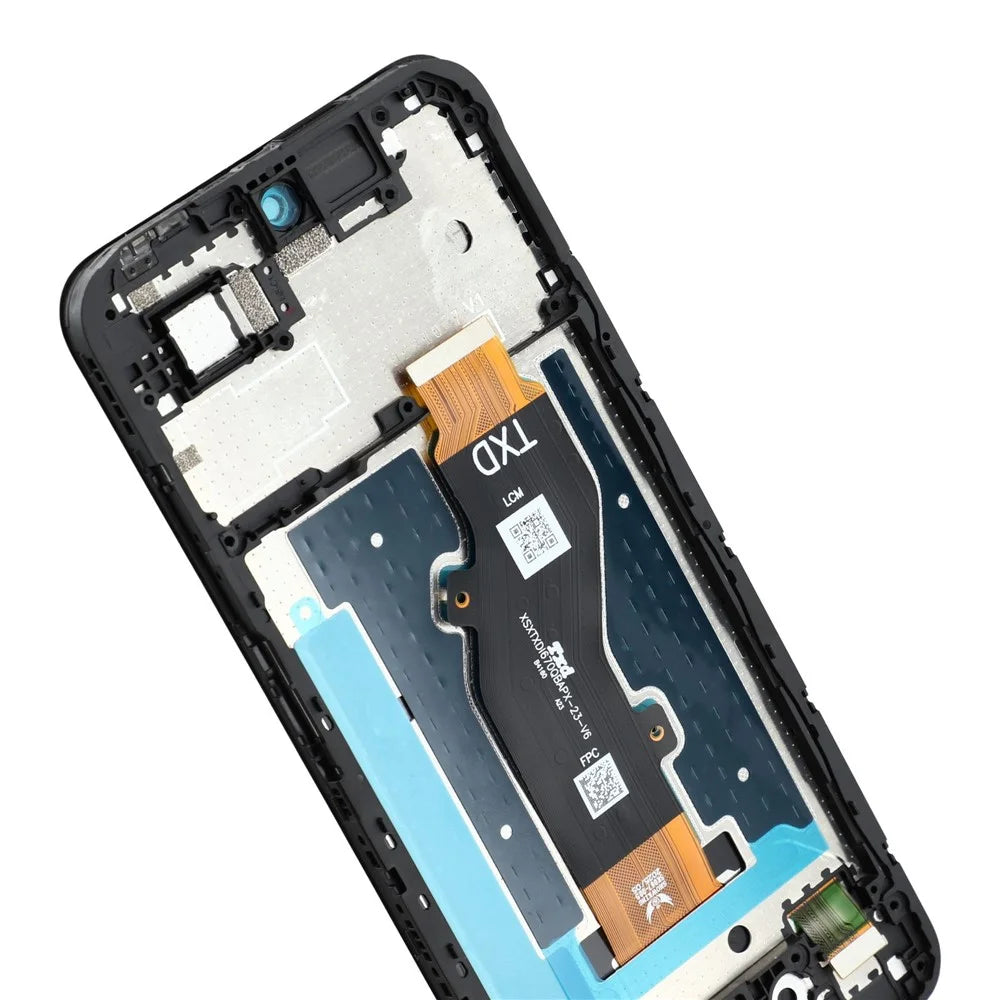 For Infinix Smart 9 4G Grade C LCD Screen and Digitizer Assembly + Frame (Without Logo) - 6