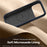 TORRAS Ostand Q3 Silicone Series For iPhone 17 Pro Max Case Magnetic Ring Kickstand Liquid Silicone + PC Phone Cover - Midnight Blue - 7