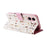 For iPhone 17 Case RFID Blocking Flower Leather Phone Cover with Wrist Strap - Small Flower - 4