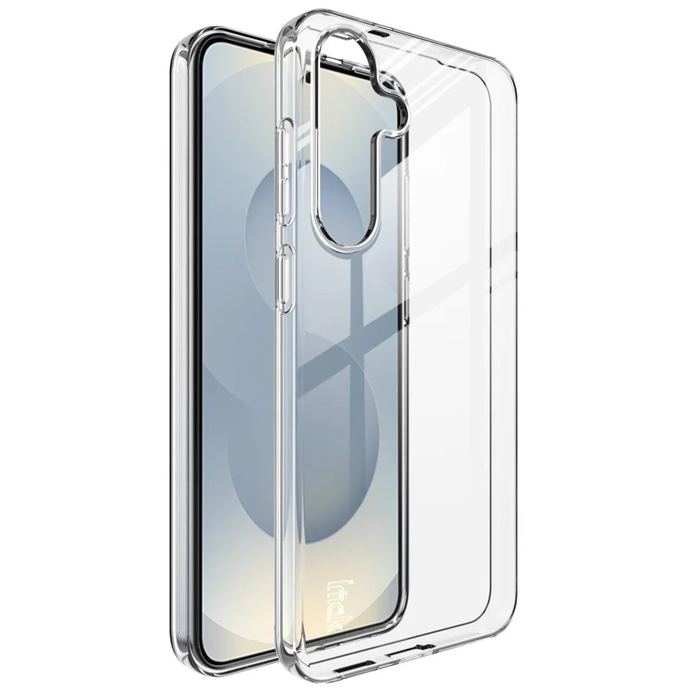 IMAK UX-10 Series For Samsung Galaxy S25+ Clear Phone Case Soft TPU Mobile Back Cover - 1