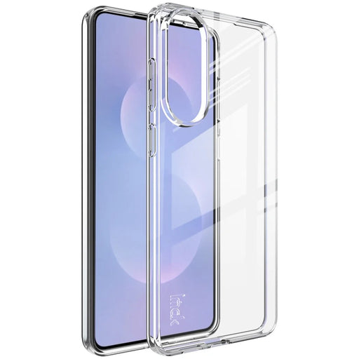 IMAK UX-10 Series For Samsung Galaxy S25 Edge Clear Phone Case Soft TPU Mobile Back Cover - 1