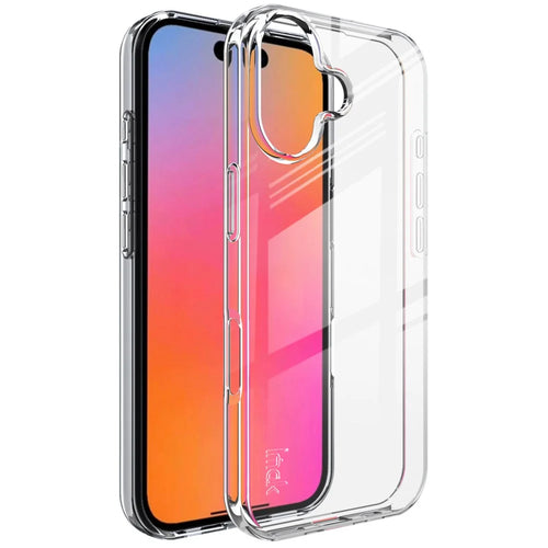 IMAK UX-10 Series For iPhone 17 Clear Phone Case Soft TPU Mobile Back Cover - 1