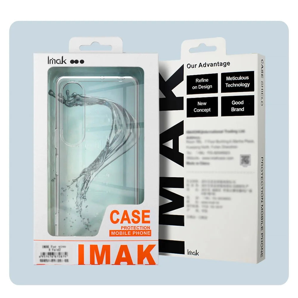 IMAK UX-10 Series For iPhone 17 Pro Clear Phone Case Soft TPU Mobile Back Cover - 7