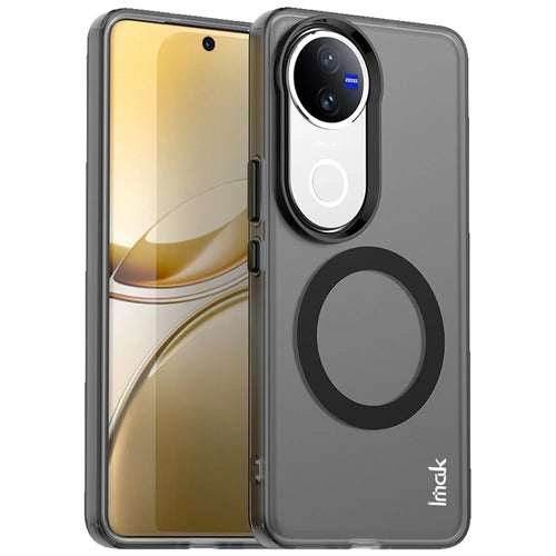 IMAK For vivo V50 5G / V50e 5G Magnetic Case PC + TPU Protective Phone Back Cover - Black - 1
