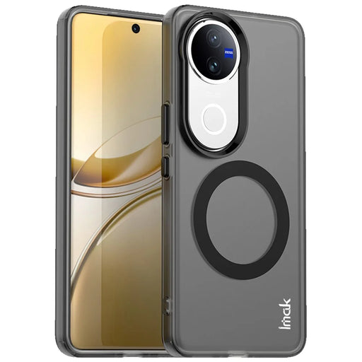 IMAK For vivo V50 5G / V50e 5G Magnetic Case PC + TPU Protective Phone Back Cover - Black - 1