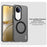 IMAK For vivo V50 5G / V50e 5G Magnetic Case PC + TPU Protective Phone Back Cover - Black - 7