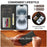 LC.IMEEKE For iPhone 17 Case Calf Texture PU Leather Stand Wallet Phone Cover - Black - 7