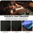 LC.IMEEKE For iPhone Air Case Calf Texture PU Leather Stand Wallet Phone Cover - Black - 6