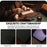 LC.IMEEKE For iPhone 18 Pro / 17 Pro Case Calf Texture PU Leather Stand Wallet Phone Cover - Black - 6