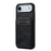 LC.IMEEKE L3 For iPhone Air Magnetic Case Detachable Card Holder Leather TPU Mobile Cover - Black - 2