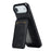 LC.IMEEKE L3 For iPhone Air Magnetic Case Detachable Card Holder Leather TPU Mobile Cover - Black - 4