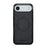 LC.IMEEKE L3 For iPhone Air Magnetic Case Detachable Card Holder Leather TPU Mobile Cover - Black - 6