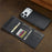 LC.IMEEKE L5 For iPhone 18 Pro Max / 17 Pro Max Magnetic Phone Case Leather Back Cover with Detachable Card Holder - Black - 4