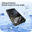 ABEEL For iPhone 17 Pro Max Case Compatible with MagSafe TPU PC Cooling Matte Phone Back Cover with Lens Film - Black - 7
