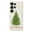 For Samsung Galaxy S25 Ultra Case Christmas Tree Pattern Printing Straight Edge TPU Phone Back Cover - Beige - 1
