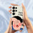 For Samsung Galaxy S25 Ultra Case Make Faces Kid Pattern Printing Straight Edge TPU Phone Back Cover - Beige - 6