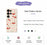 For Samsung Galaxy S25 Ultra Case Big Bow Cherry Pattern Printing Straight Edge TPU Phone Back Cover - Beige - 2