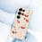 For Samsung Galaxy S25 Ultra Case Big Bow Cherry Pattern Printing Straight Edge TPU Phone Back Cover - Beige - 5