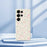 For Samsung Galaxy S25 Ultra Case Small Flower Pattern Printing Straight Edge TPU Phone Back Cover - Beige - 7