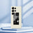 For Samsung Galaxy S25 Ultra Case Stitching Photos Pattern Printing Straight Edge TPU Phone Back Cover - Beige - 7
