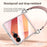 SULADA For Samsung Galaxy Z Flip7 5G Case with Strap Leather Back Phone Cover Hinge Protection - Pink - 6