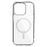 For iPhone 15 Pro Magnetic Case 1.5mm Thickness TPU + PC Clear Phone Back Cover - 2