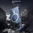 For iPhone 15 Pro Magnetic Case 1.5mm Thickness TPU + PC Clear Phone Back Cover - 5