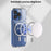 For iPhone 13 Pro Max Magnetic Case 1.5mm Thickness TPU + PC Clear Phone Back Cover - 4