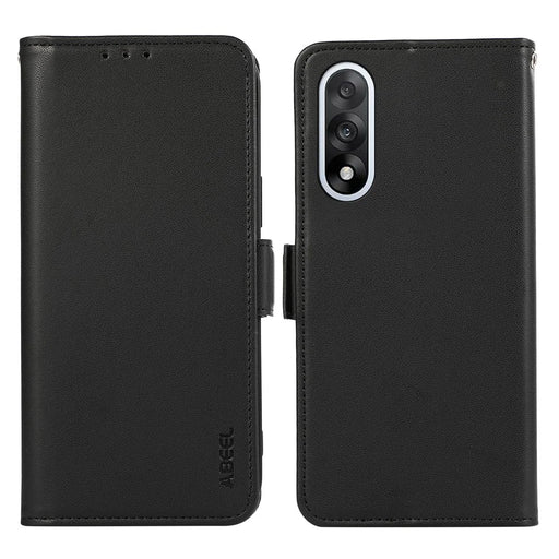 ABEEL For OnePlus Nord 5 5G / Ace 5 Ultra 5G Case Leather Phone Cover with RFID Blocking Wallet - Black - 1