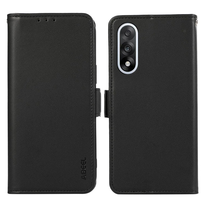 ABEEL For OnePlus Nord 5 5G / Ace 5 Ultra 5G Case Leather Phone Cover with RFID Blocking Wallet - Black - 1