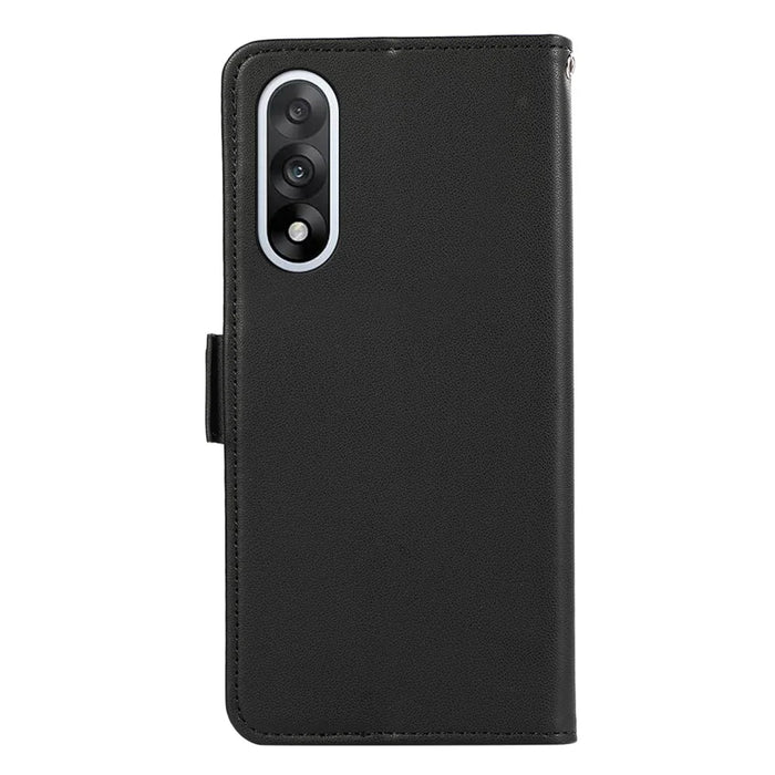 ABEEL For OnePlus Nord 5 5G / Ace 5 Ultra 5G Case Leather Phone Cover with RFID Blocking Wallet - Black - 7