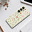 For Samsung Galaxy S25 Case Small Flower Leaves Pattern Printing Straight Edge TPU Phone Back Cover - Beige - 7