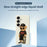 For Samsung Galaxy S25 Case Cool Bear Pattern Printing Straight Edge TPU Phone Back Cover - Beige - 3