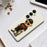 For Samsung Galaxy S25 Case Cool Bear Pattern Printing Straight Edge TPU Phone Back Cover - Beige - 7