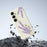 For Samsung Galaxy S25 Case Lavender Pattern Printing Straight Edge TPU Phone Back Cover - Beige - 6