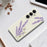 For Samsung Galaxy S25 Case Lavender Pattern Printing Straight Edge TPU Phone Back Cover - Beige - 7